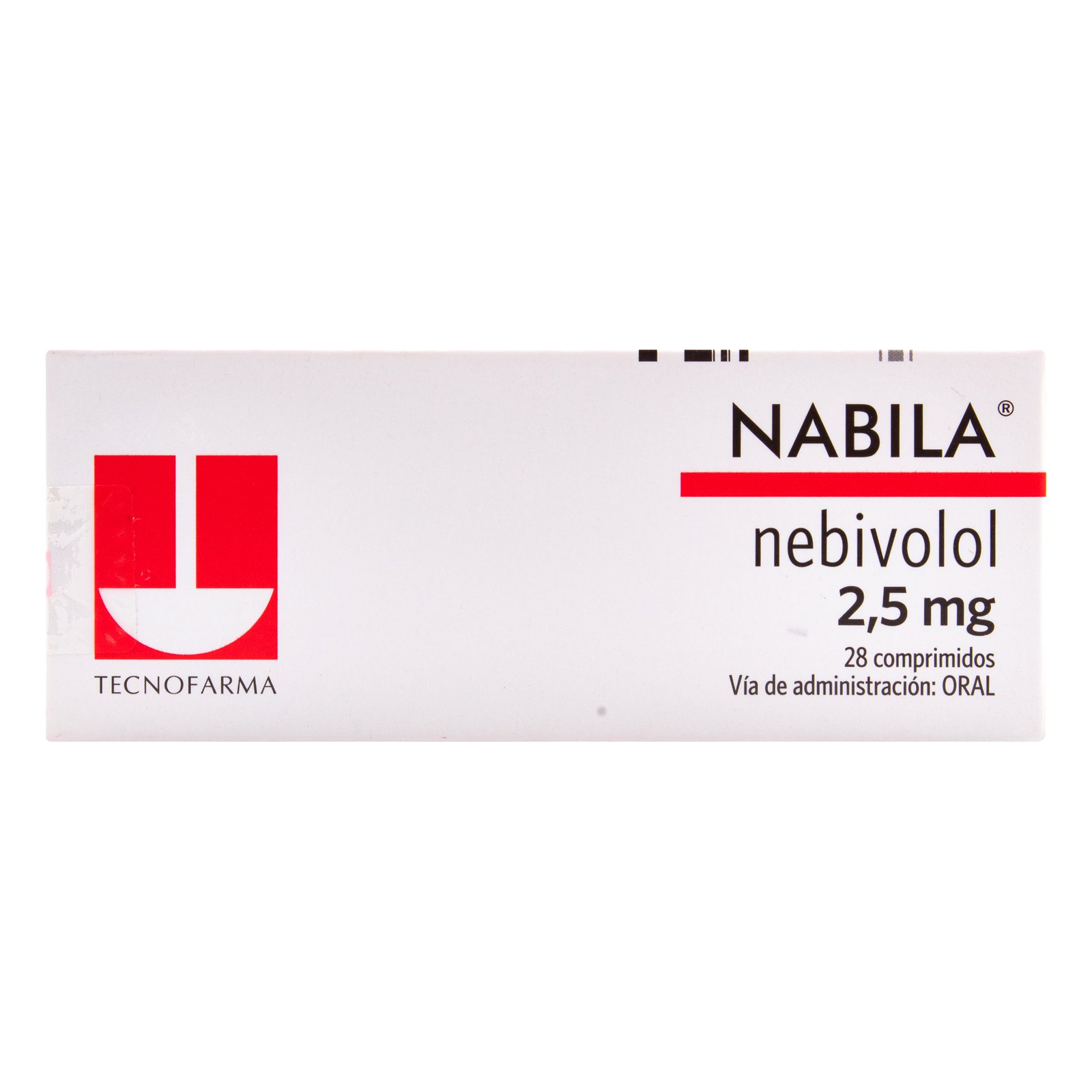 Nabila 2,5 mg caja x 28 comprimidos