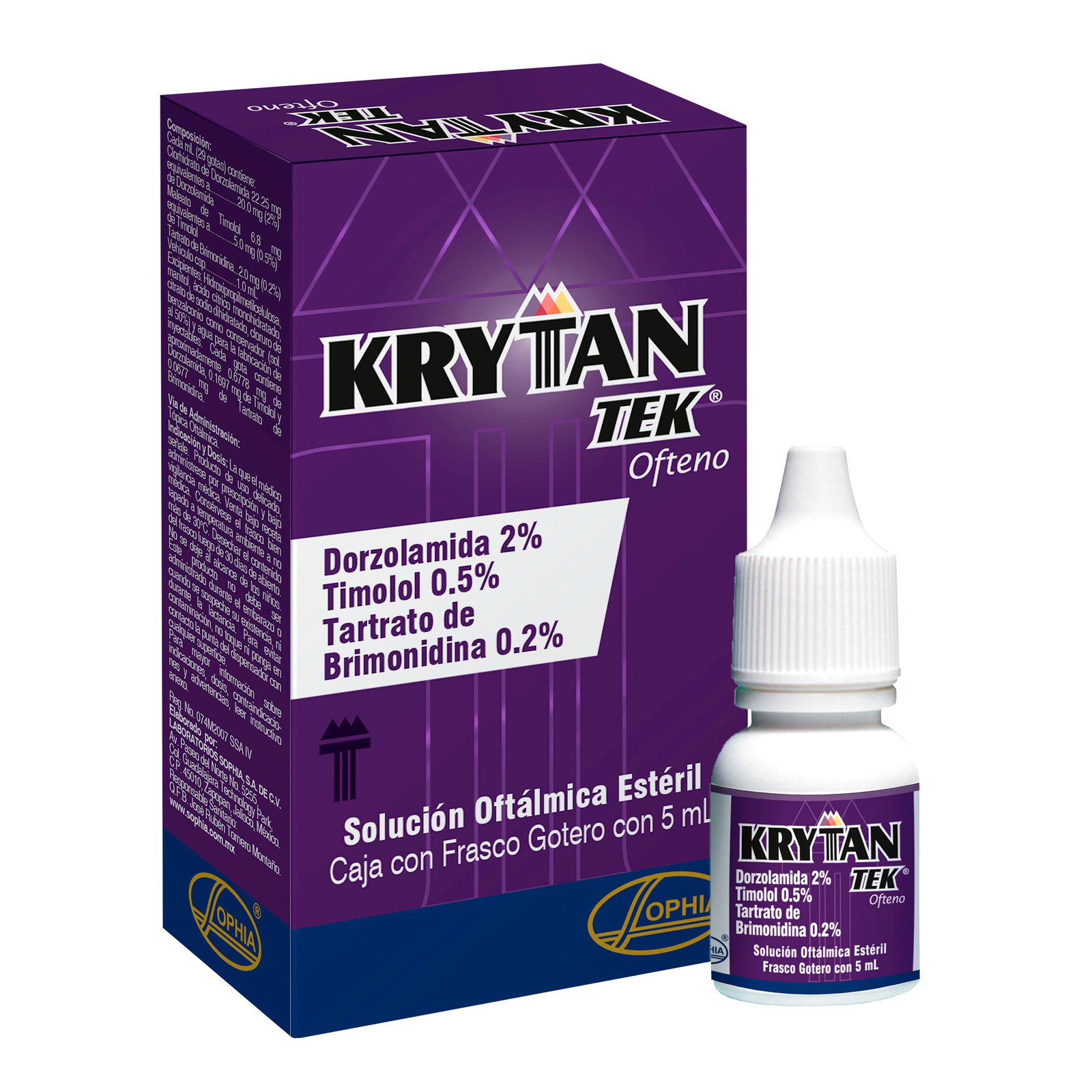 Krytantek Ofteno Solución Oftálmica 5 mL