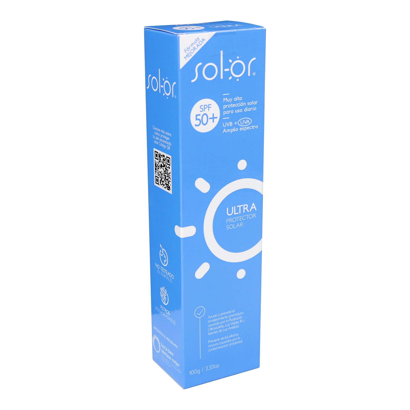 BLOQ SOL-OR ULTRA TUBO 100 GRAMOS